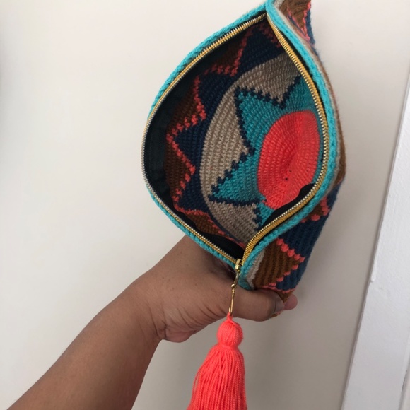 Makeup bags - Handmade bags- half moon clutch bags/💄💋 - Picture 4 of 7